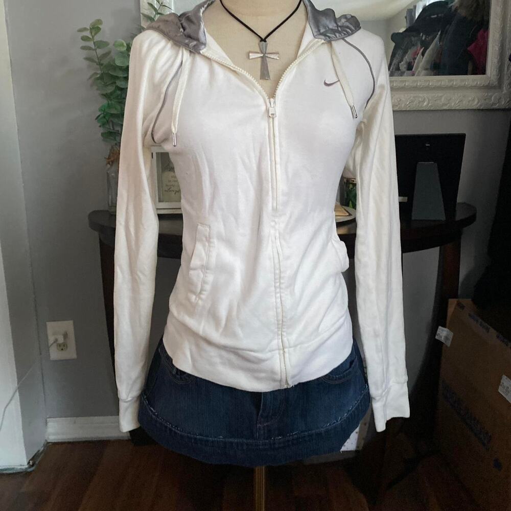 Y2k nike zip up super